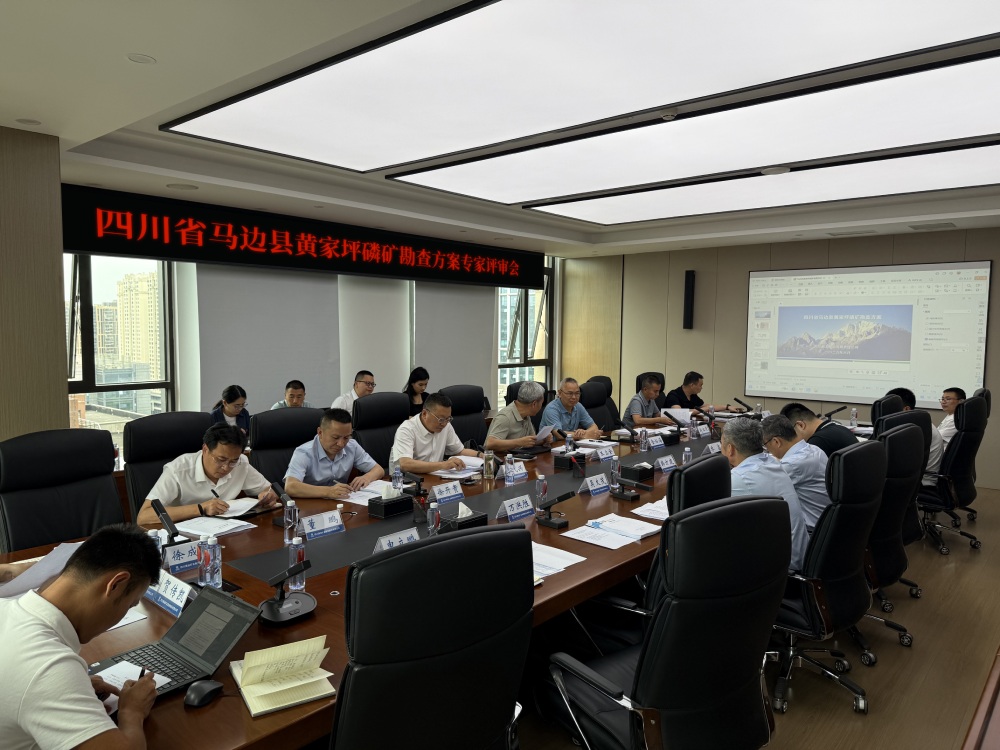 蜀宏矿业黄家坪磷矿勘查方案专家评审会顺利召开
